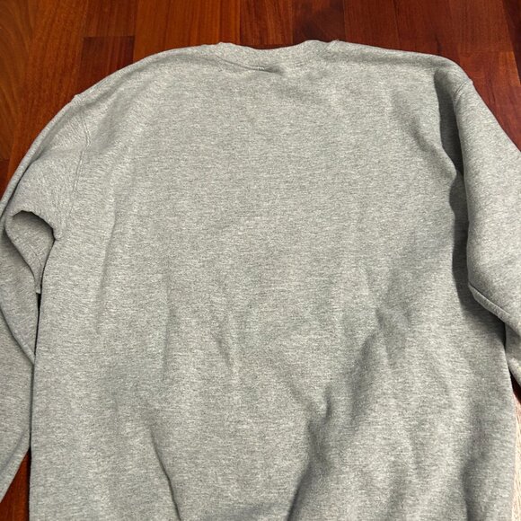 Oversized Grey Sweatshirt with multicolor lightning bolt - Picture 3 of 3